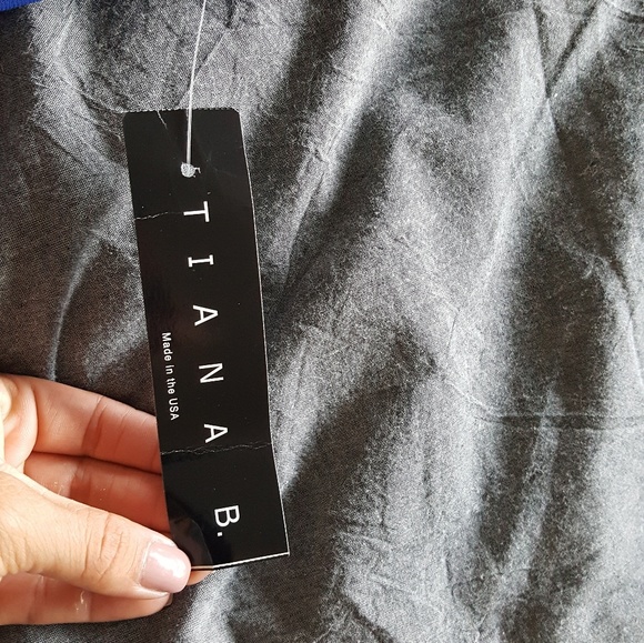 Tirana B. Royal blue short romper - Picture 4 of 6